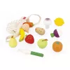 Janod Shiny Grandma Houten Speelvoedsel Set in Netzak, 12 stuks