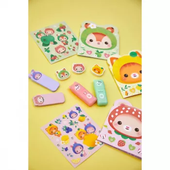 Janod Schrijfwarenset 12-delig Fruit Sweeties 6+