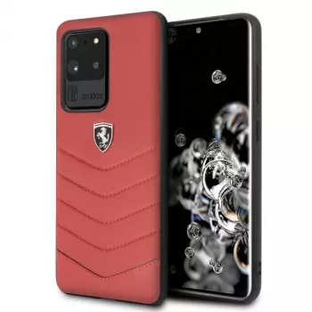 Ferrari hardcase FEHQUHCS69RE voor Samsung Galaxy S20 Ultra G988, Red Heritage