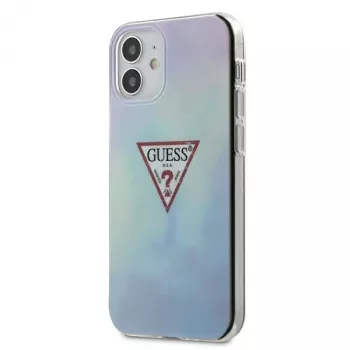 Guess GUHCP12SPCUMCGC02 iPhone 12 mini 5,4 inch blauwe hardcase Tie & Die Collection