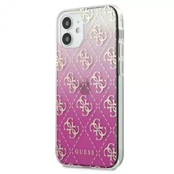 Guess GUHCP12SPCU4GGPI iPhone 12 mini 5,4 inch roze hardcase 4G Gradient