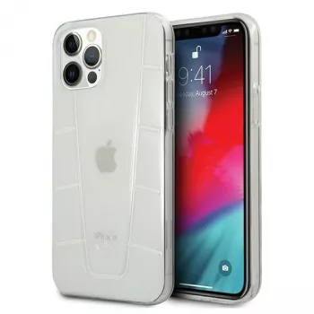 MERCEDES-BENZ MEHCP12MCLCT transparante hardcase voor iPhone 12/12 Pro 6,1 inch Transparent Line