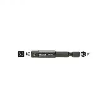 HAZET 2238-1 zeskant 1/4 inch naar vierkant 1/4 inch adapter