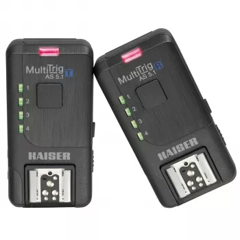Kaiser MultiTrig AS 5.1 draadloze ontspanner-set voor camera en flitser