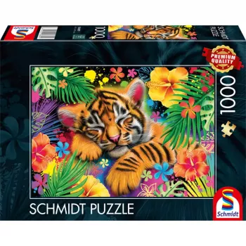 SCHMIDT SPIELE Tijgerwelp (1000 stukjes) puzzel