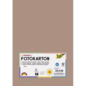 Folia 614/50 73 Cappuccino Solid A4 cardstock 300 g/m² 50 vel