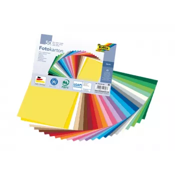 Folia 614/50 00 - Wit - Uni - A4 (210 x 297 mm) - 300 g/m² - 50 vel - Duitsland