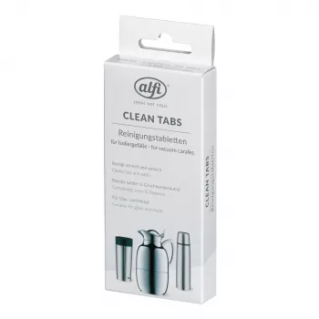 alfi CLEAN TABS reinigingstabletten voor thermoskannen, karaffen en drinkflessen, 20 tabletten (2900.003.001)