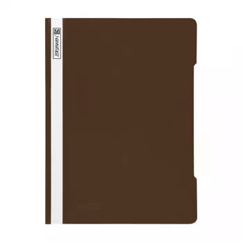 BRUNNEN Quick binder donkerbruin PP-folie A4