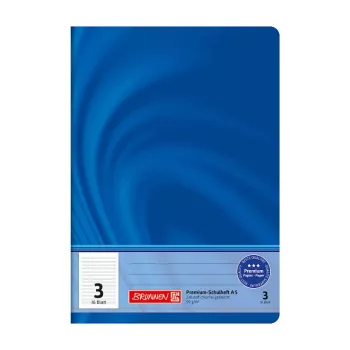 BRUNNEN Vivendi schoolschrift Lineatur 3, gelinieerd zonder kantlijn, A5, 16 vellen