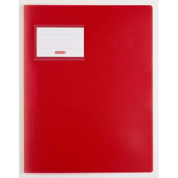 BRUNNEN FACT! heftmap A4 PP rood 150 blad