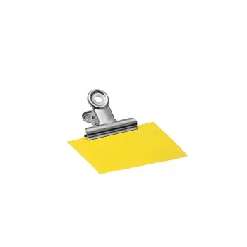WEDO 64 21350 paperclip van vernikkeld staal, zilver, 50 mm, 100 stuks