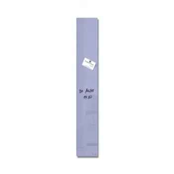 SIGEL Artverum glazen magneetbord lavendel 78 x 12 cm GL109