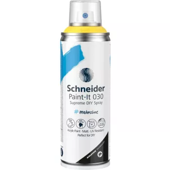 Schneider Paint-It 030 Supreme DIY acryl spuitverf geel 200 ml