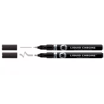 Molotow LIQUID CHROME acrylmarkers chroom 1,0 - 3,0 mm