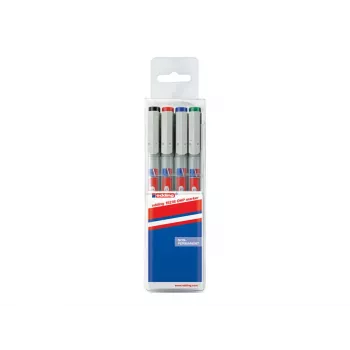 EDDING overheadprojectorstift 4-152-4 niet-permanent assorti 4 stuks/pak