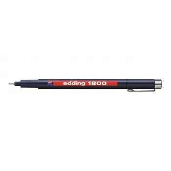 EDDING 1800 fineliner blauw pigmentinkt 0,3 mm