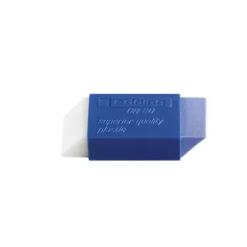 EDDING DR 20 gum - kunststof - blauw - transparant - volwassenen & kinderen - 53 mm - 22 mm - 13 mm