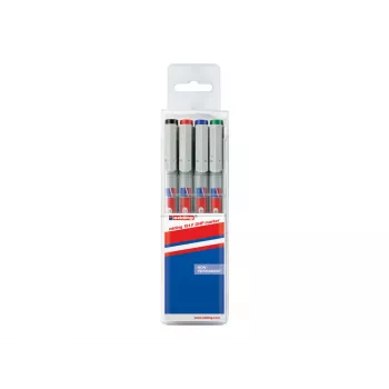 EDDING overheadprojectorstift 4-151-4 niet-permanent assorti 4 pennen/pak