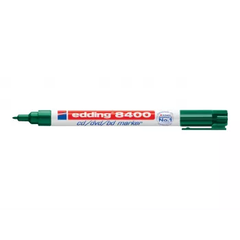 EDDING 8400 CD/DVD/BD permanentmarker - zwart - 0,5-1 mm ronde punt