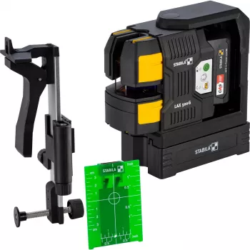 STABILA LAX 500 G 12V systeem kruislijn plus schietloodpunt laser