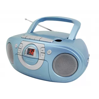 Soundmaster SCD5100BL cd-boombox, blauw