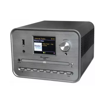 Soundmaster ICD1050SW internetradio met WiFi, DAB+, FM, cd, MP3, USB, Bluetooth, APP - stereo, zwart