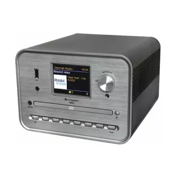 Soundmaster ICD1050SW internetradio met WiFi, DAB+, FM, cd, MP3, USB, Bluetooth, APP - stereo, zwart