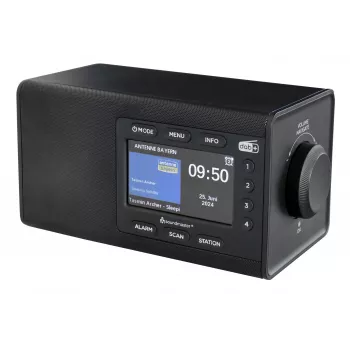 Soundmaster DAB+ radio DAB900SW zwart - tuner