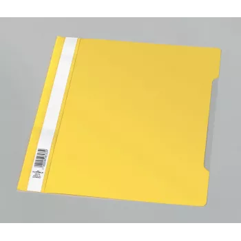 DURABLE 10 snelhechter polypropyleen geel DIN A4