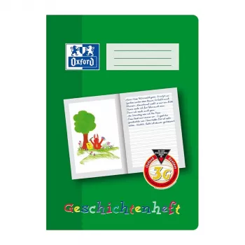 Oxford 100050093 notitieboek A4 90 g/m2 groen