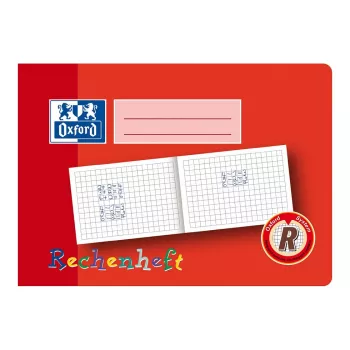 Oxford 100050106 notitieboek A5 90 g/m2 rood