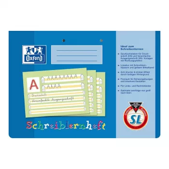 Oxford 100050305 notitieboek A4 80 g/m2 blauw