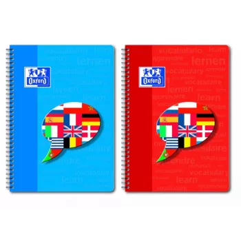 Oxford 100102191 notitieboek A5 90 g/m2 blauw