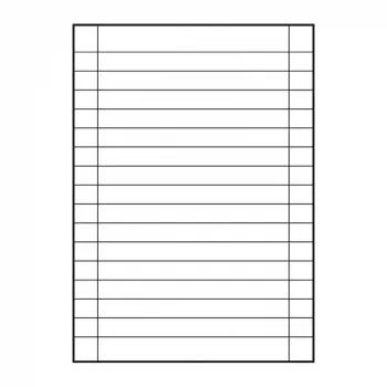 Oxford 100050331 notitieboek A4 90 g/m2 blauw