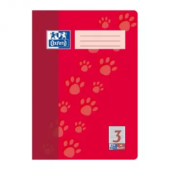 Oxford 100050402 notitieboek A4 90 g/m2 rood