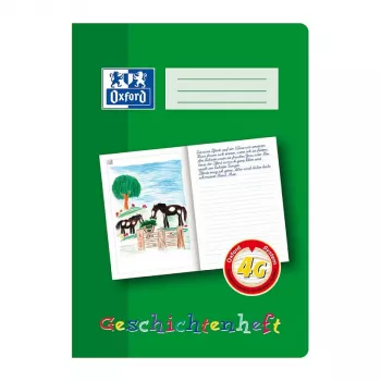 Oxford 100050098 notitieboek A4 90 g/m2 groen