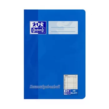 Oxford 100057950 notitieboek A5 90 g/m2 blauw