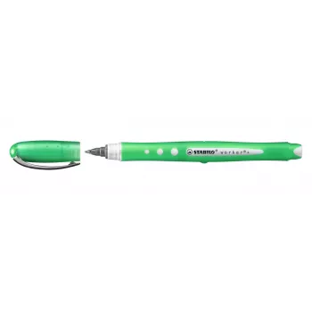 STABILO Worker Colorful stickpen groen 0,5 mm tweezijdig 10-pack