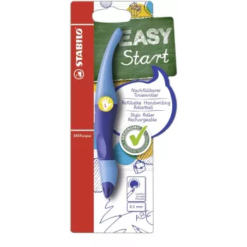STABILO EASYoriginal rollerbalpen - blauw - linkshandig - blisterverpakking - 1 stuk