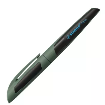 STABILO Flow Sporty vulpen M-punt zwart/olijfgroen