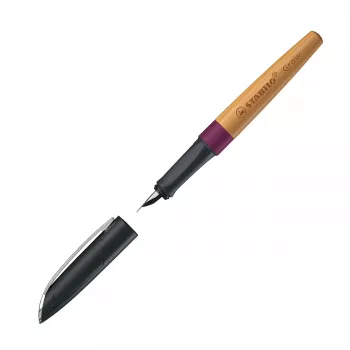 STABILO Grow vulpen - Plum Red / Cherry, medium punt, klimaatneutraal
