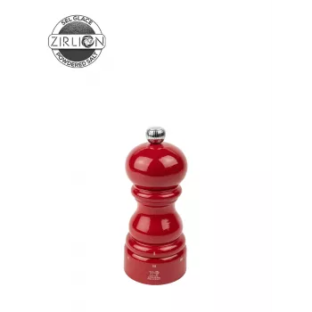 Peugeot Paris zoutmolen 12 cm uSelect Z rood gelakt beukenhout (412050SZ)