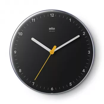 Braun BC 26 B-DCF radiografische wandklok zwart