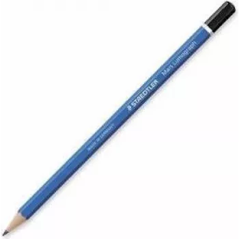 STAEDTLER Mars Lumograph grafietpotlood 2B - 2 mm stift - 8 mm schacht - zeshoekig - blauw