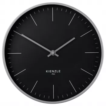 KIENZLE DCF radiografische wandklok modern antraciet 25 cm
