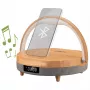 KIENZLE LED wekker met bluetooth-luidspreker en draadloze oplader