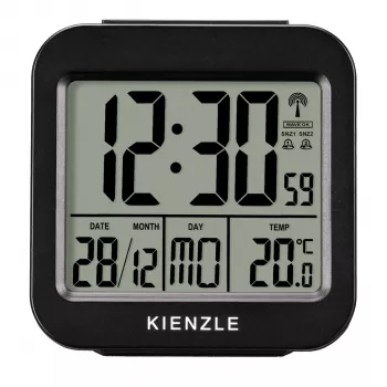 KIENZLE reiswekker met binnentemperatuurweergave