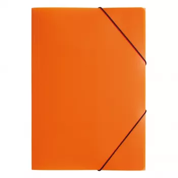 PAGNA elastieken documentenmap A3 PP 3 kleppen oranje
