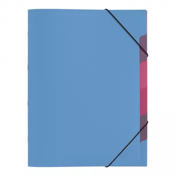 PAGNA documentenmap A4 polypropyleen blauw 2 mm 41803-13